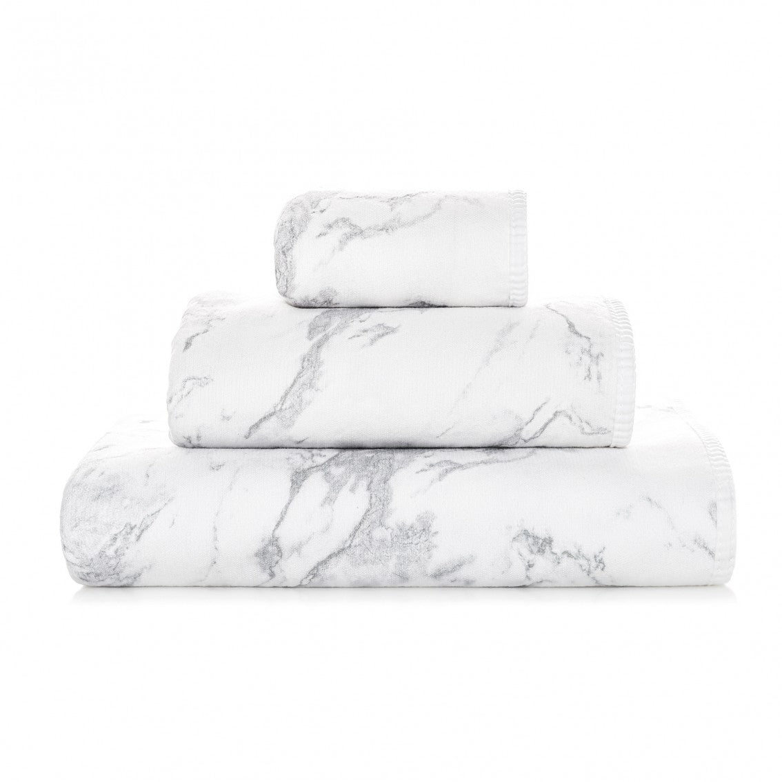 Mabel Washcloth - Silver/White - 12''X12'' | Washcloth