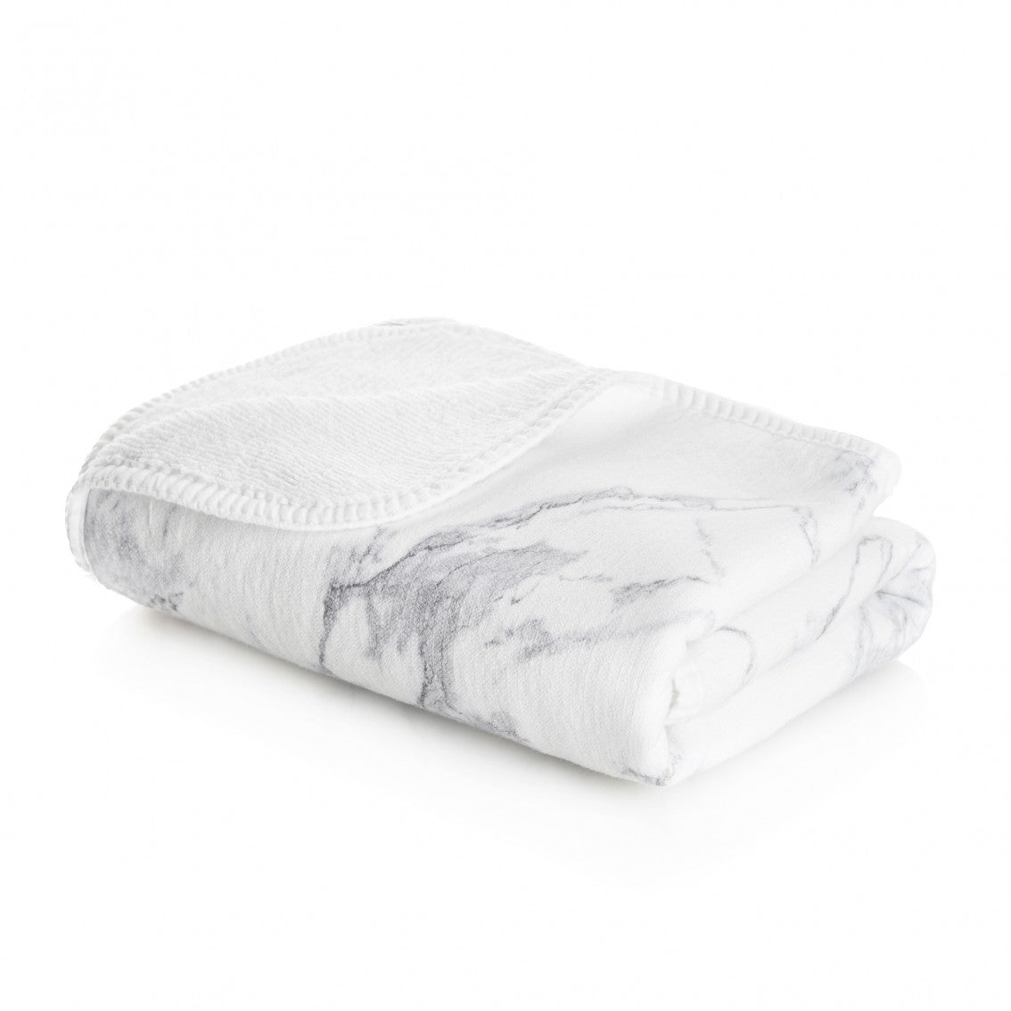 Mabel Guest Towel - Silver/White
