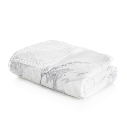 Mabel Guest Towel - Silver/White