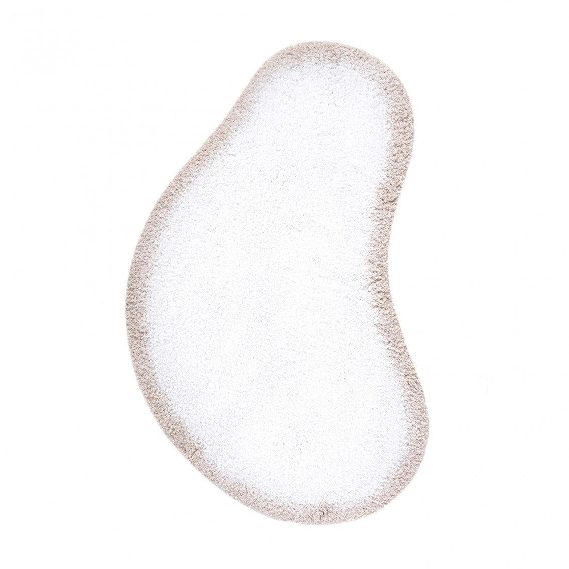 Maiko Bath Rug - FOG/WHITE - 28''X47''