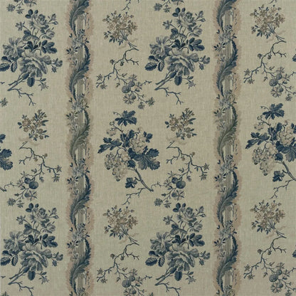 Espalier Fabric by Ralph Lauren in Vintage Blue