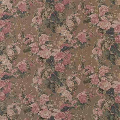 Alcea Floral Fabric by Ralph Lauren in High Noon