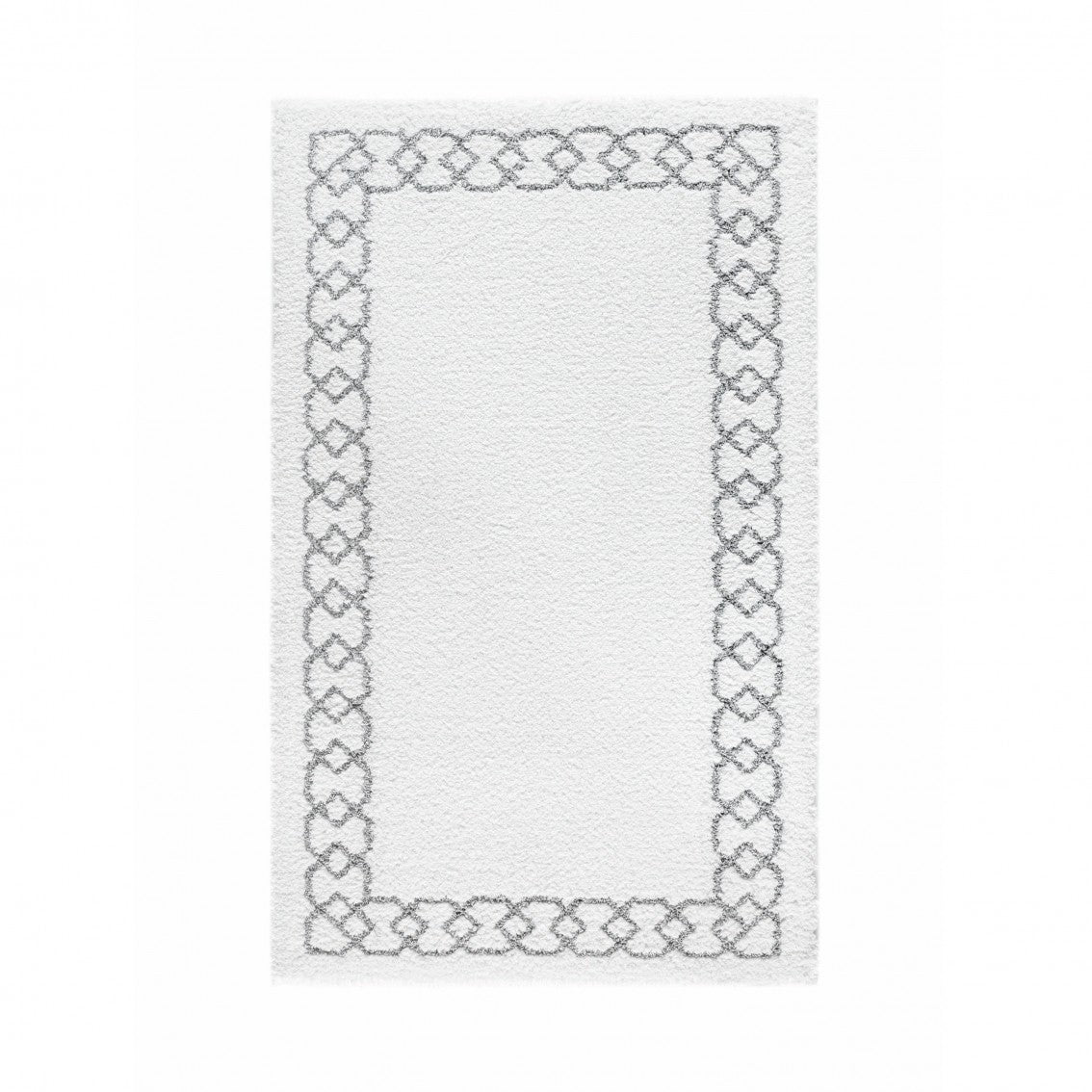 Sophia Bath Rug - SILVER - 28''X47''