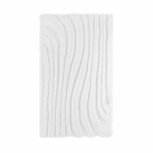 Linea Bath Rug - WHITE - 28''X47''