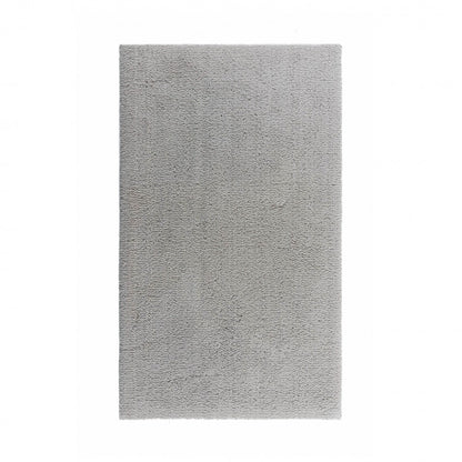 Egoist Velour Bath Rug - SILVER - 28''X47''