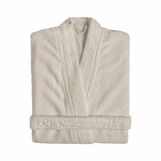 Bee Waffle Bath Robe - FOG - XL