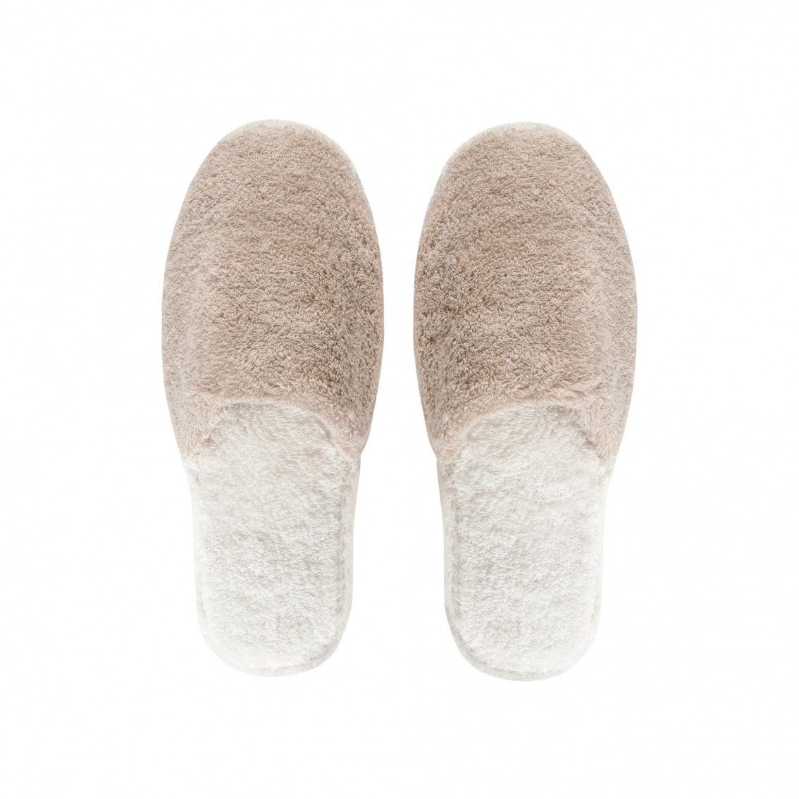 Bicolore Slippers - 10001 | FOG/SNOW - S