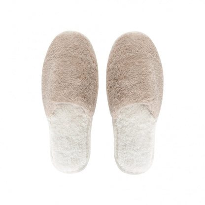 Bicolore Slippers - 10001 | FOG/SNOW - S