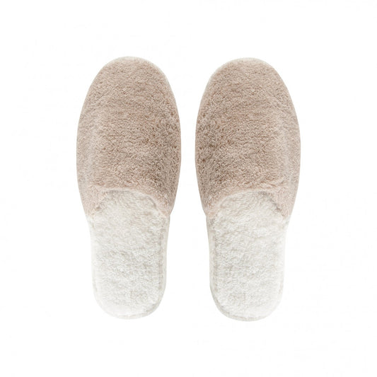 Bicolore Slippers - 10001 | FOG/SNOW - S