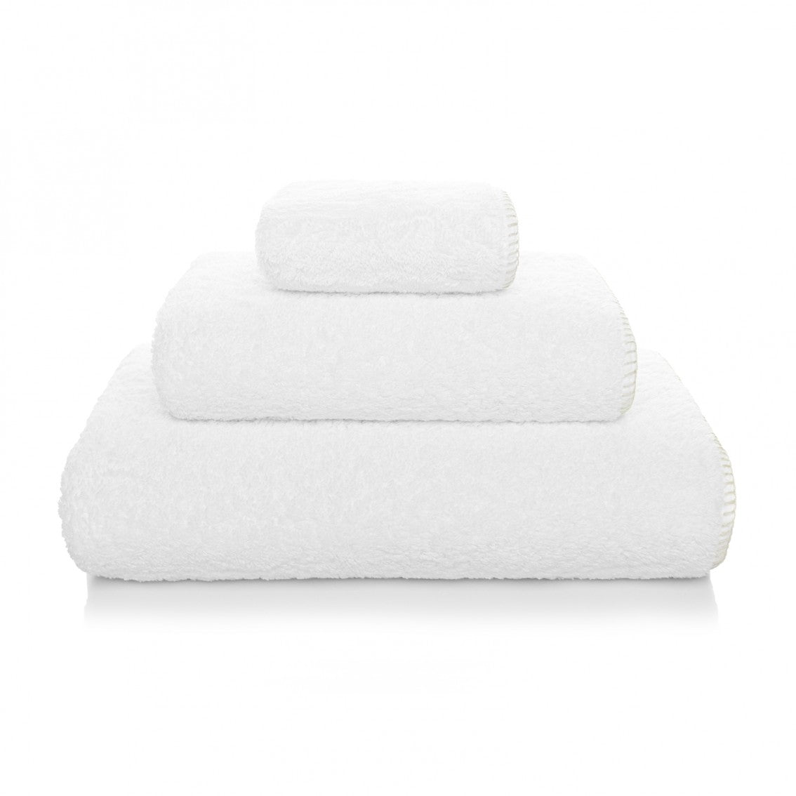 Evora Custom Guest Towel - 15007 | WHITE/NATURAL - 12''X20'' | Guest Towel