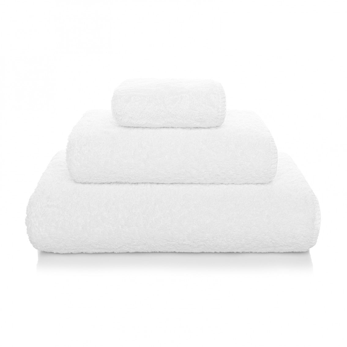 Evora Custom Bath Towel - 15001 | WHITE/WHITE - 38''X59'' | Bath Sheet