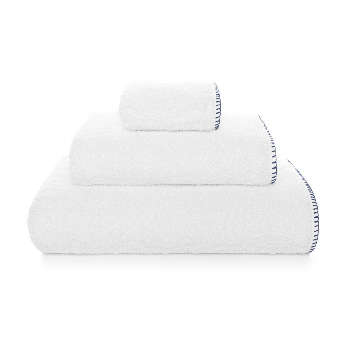 Evora Custom Hand Towel - 15029 | WHITE/OXFORD - 20'X39'' | XL Hand Towel
