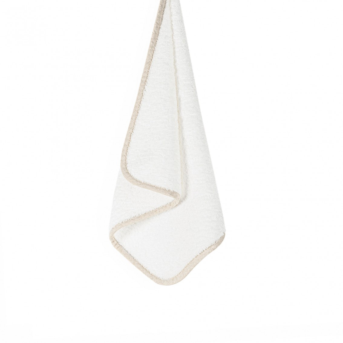 Linen Snow Bath Towel by Graccioza in SNOW