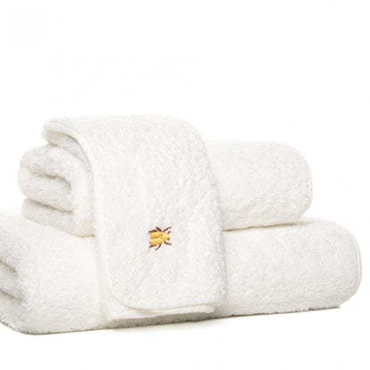 Beatle Hand Towel by Graccioza in SNOW