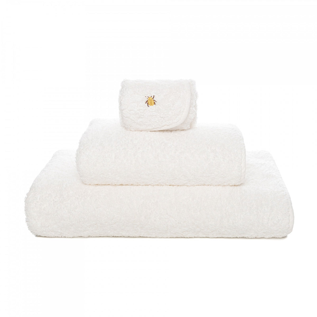 Beatle Guest Towel by Graccioza in SNOW