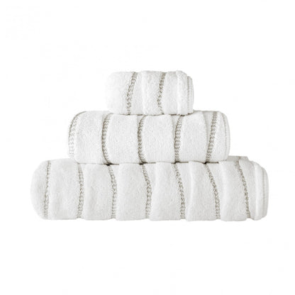 Opera Bath Towel - WHITE - 38''X59'' | Bath Sheet