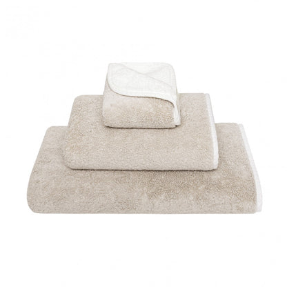 Bicolore Hand Towel - 10001 | FOG/SNOW - 20'X39'' | XL Hand Towel