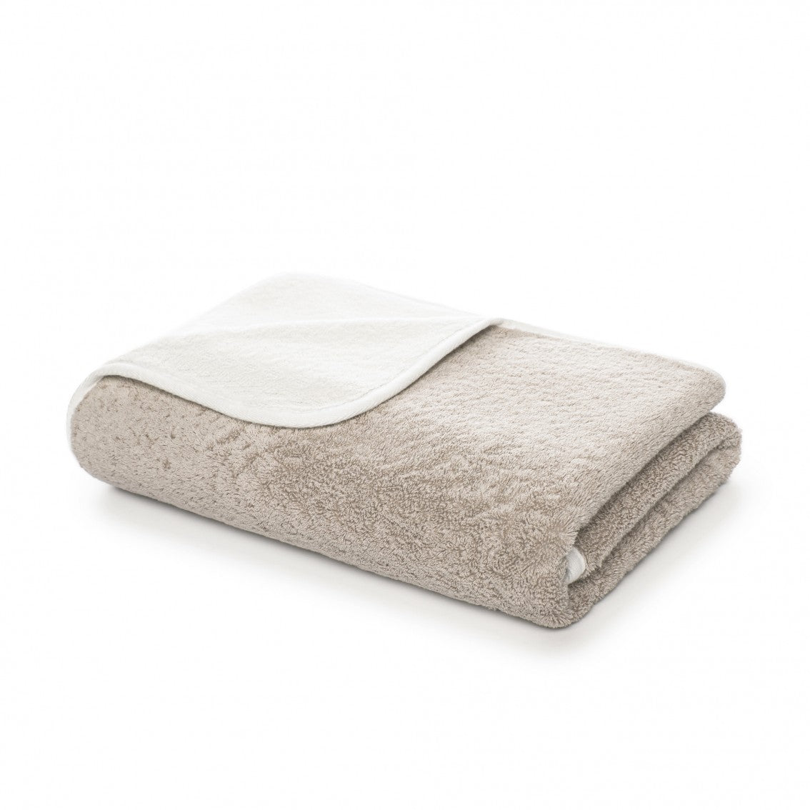 Bicolore Bath Towel - 10001 | FOG/SNOW
