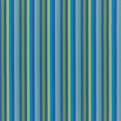 Cork Street Stripe Fabric by Designers Guild in Cobalt