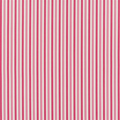 Burlington Stripe Fabric by Designers Guild in Fuchsia