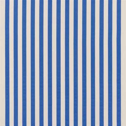 Berkeley Stripe Fabric by Designers Guild in Cobalt