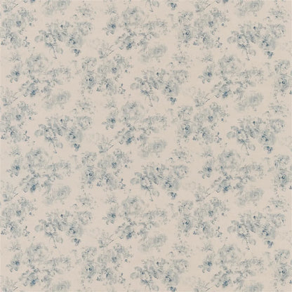 Leonor Weathered Floral Fabric by Ralph Lauren in Pale Blue