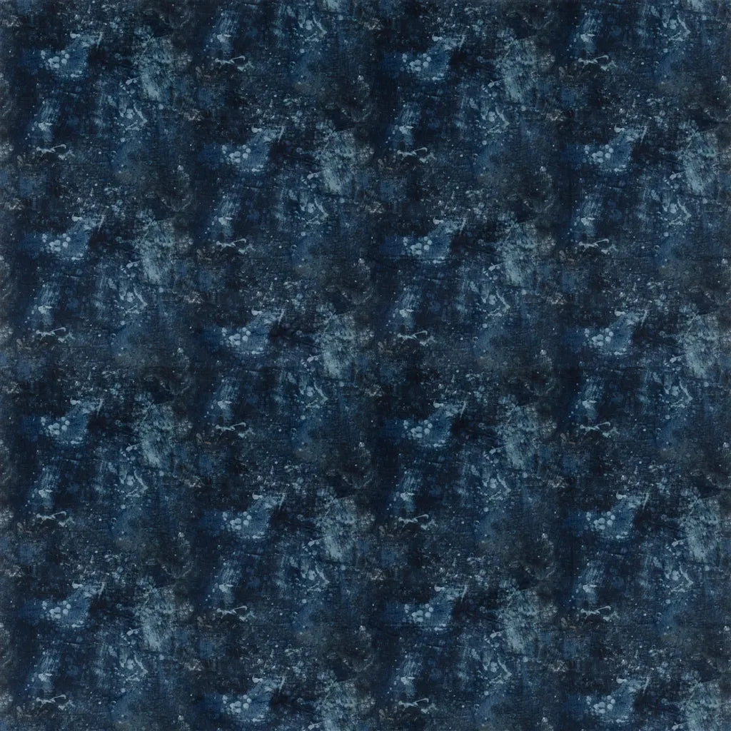 Dropcloth Velvet Fabric by Ralph Lauren in Indigo