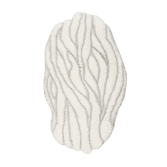 Moss Bath Rug - SNOW/SILVER - 28''X47''