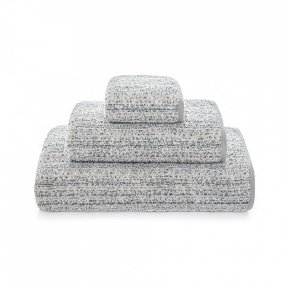 Porto Hand Towel by Graccioza in SILVER/STORM