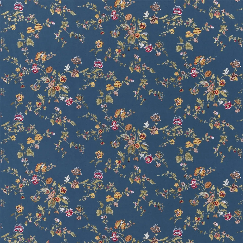 Campernelle Embroidery Fabric by Ralph Lauren in Shade Garden