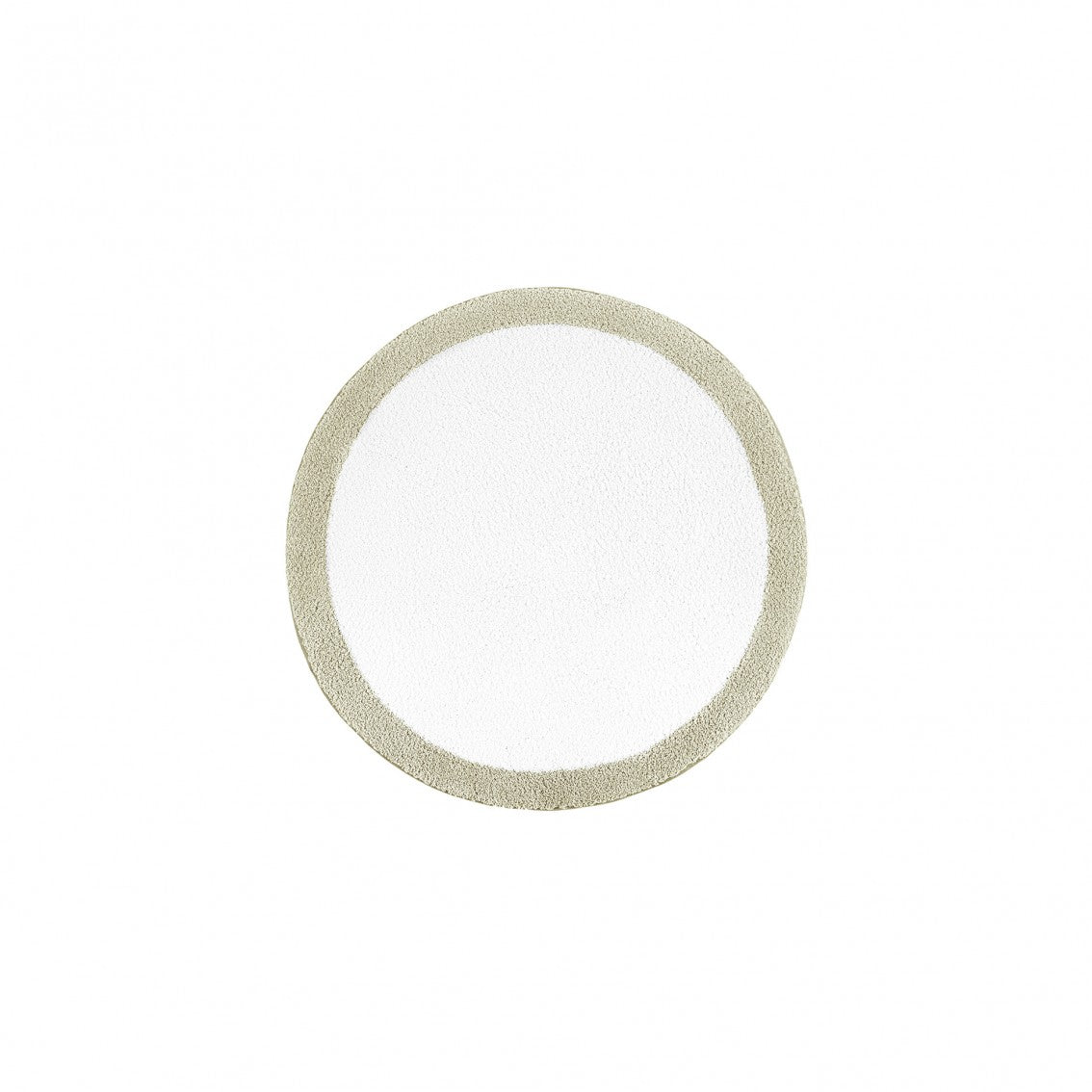 Egoist Border Bath Rug - SAGE - Ø 39'' | Round