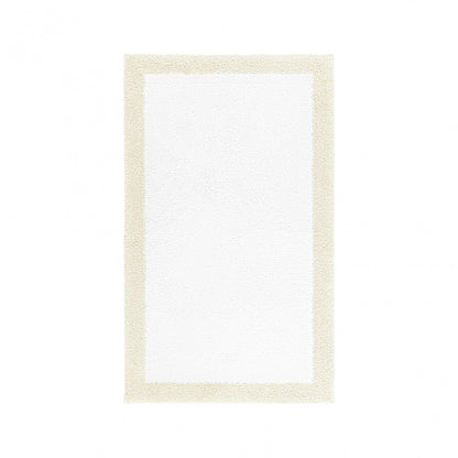 Egoist Border Bath Rug - NATURAL - 32''x63'' | Rectangular