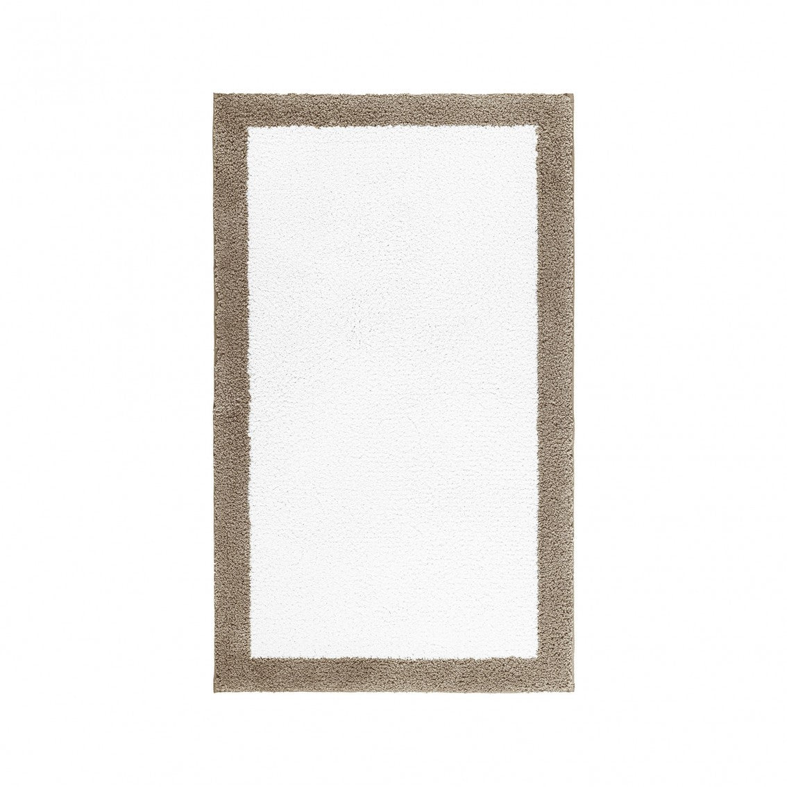 Egoist Border Bath Rug - STONE - 32''x63'' | Rectangular