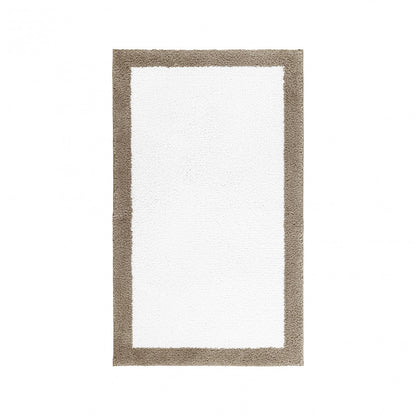 Egoist Border Bath Rug - STONE - 32''x63'' | Rectangular