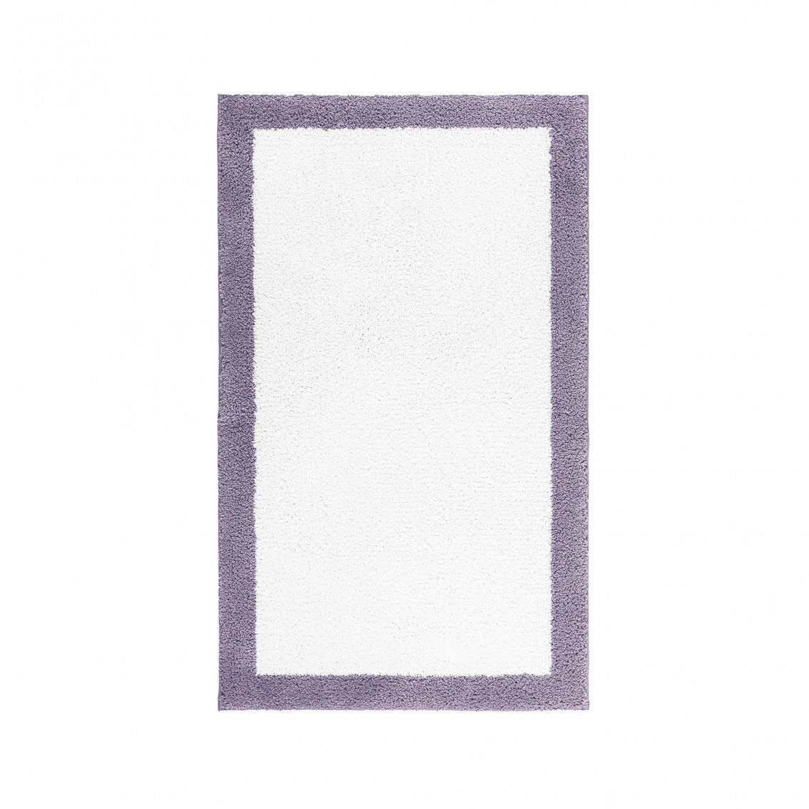 Egoist Border Bath Rug - LAVANDER - 32''x63'' | Rectangular