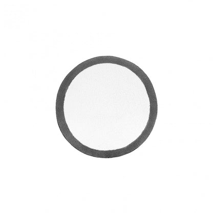 Egoist Border Bath Rug - STORM - Ø 39'' | Round