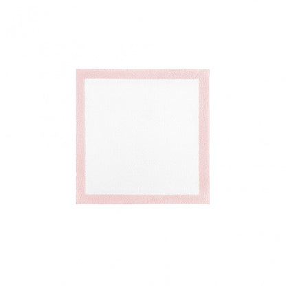 Egoist Border Bath Rug - PEARL - 24''x24'' | Square