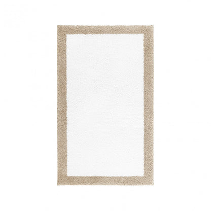 Egoist Border Bath Rug - LINEN - 32''x63'' | Rectangular
