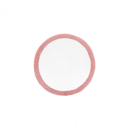 Egoist Border Bath Rug - BLUSH - Ø 39'' | Round