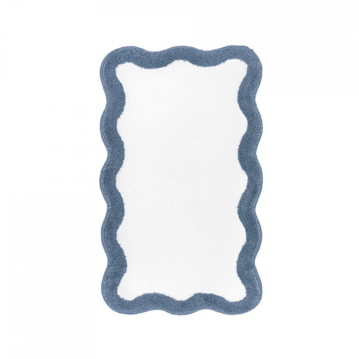 Egoist Border Bath Rug - COBALT - additional view