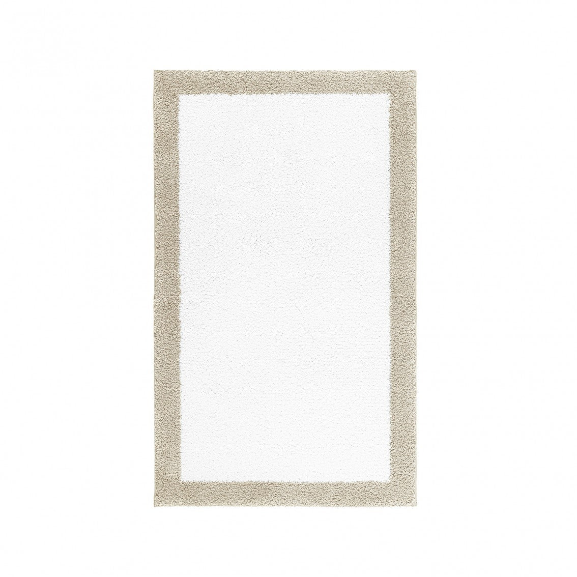 Egoist Border Bath Rug - FOG - 32''x63'' | Rectangular