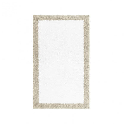 Egoist Border Bath Rug - FOG - 32''x63'' | Rectangular