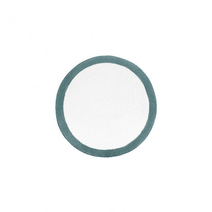 Egoist Border Bath Rug - DEEP SEA - Ø 39'' | Round