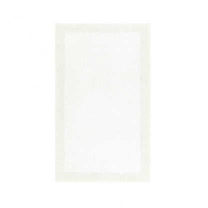 Egoist Border Bath Rug - SNOW - Ø 39'' | Round