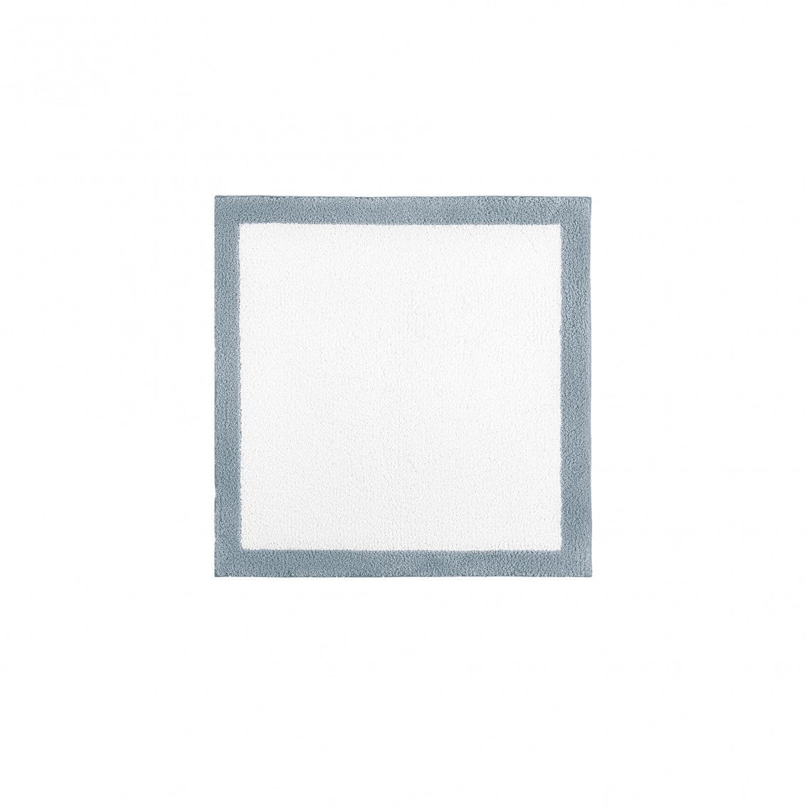 Egoist Border Bath Rug - FRENCHBLUE - 24''x24'' | Square