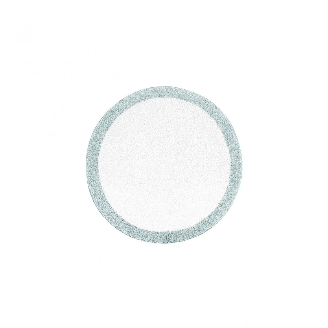 Egoist Border Bath Rug - SEAMIST - Ø 39'' | Round