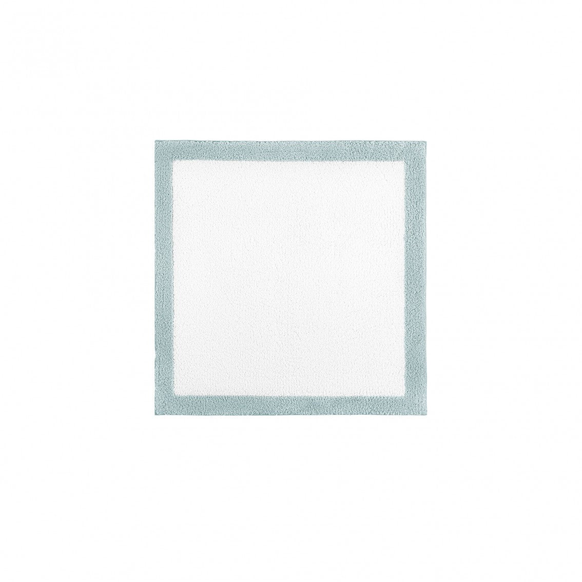 Egoist Border Bath Rug - SEAMIST - 24''x24'' | Square