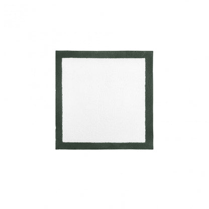 Egoist Border Bath Rug - MOSS - 24''x24'' | Square