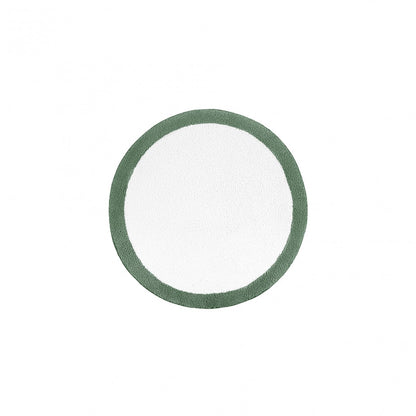 Egoist Border Bath Rug - JADE - Ø 39'' | Round
