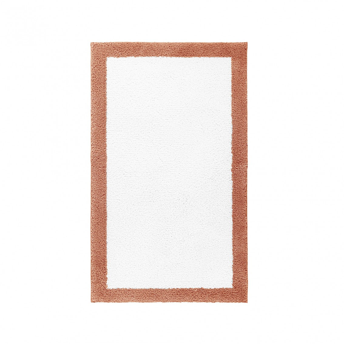 Egoist Border Bath Rug - TERRACOTA - 32''x63'' | Rectangular